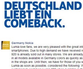 Nokia Lumia 920 Türkiye çıkış tarihi