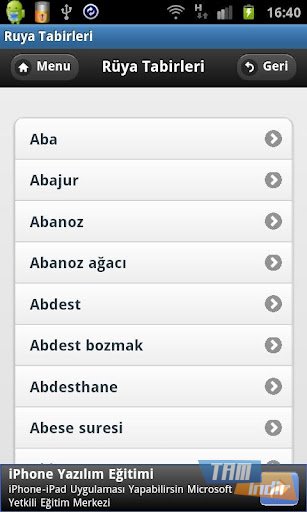 Rüya Tabirleri İndir